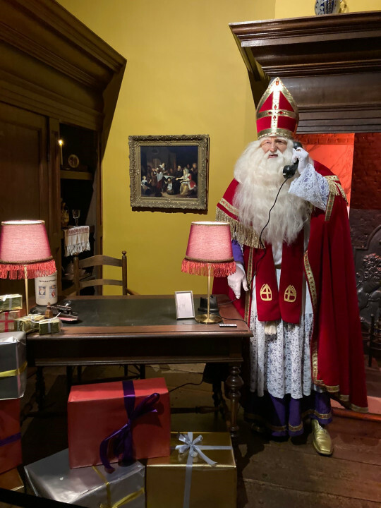 Sint in Huis van Sinterklaas